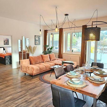 Design-Apartment I Black Forest I Boxspring I Nespresso I Spielplatz Oberharmersbach Luaran gambar