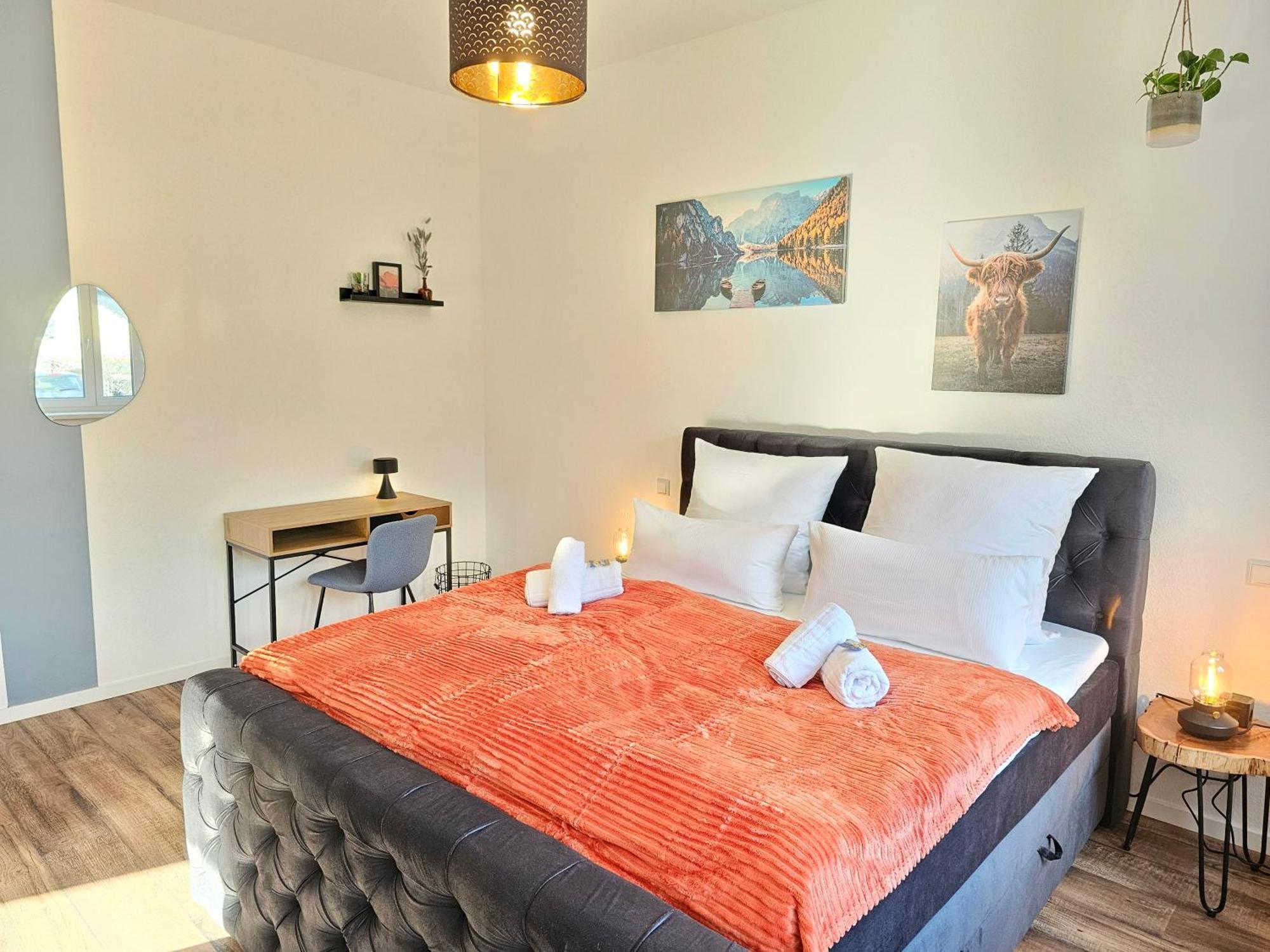 Design-Apartment I Black Forest I Boxspring I Nespresso I Spielplatz Oberharmersbach Luaran gambar