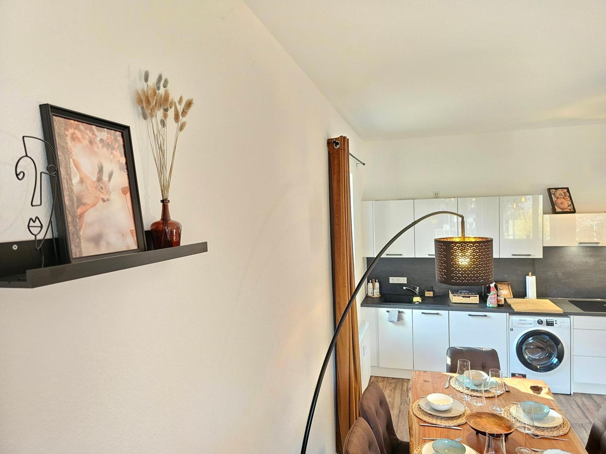Design-Apartment I Black Forest I Boxspring I Nespresso I Spielplatz Oberharmersbach Luaran gambar